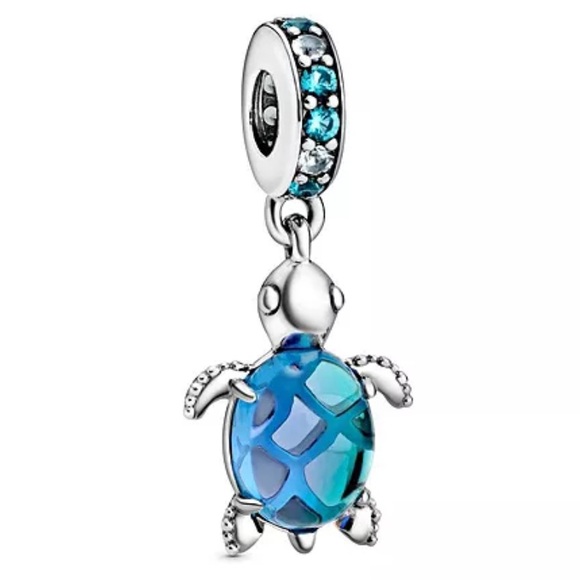 Pandora Jewelry - Pandora Dangle Murano Glass Sea Turtle